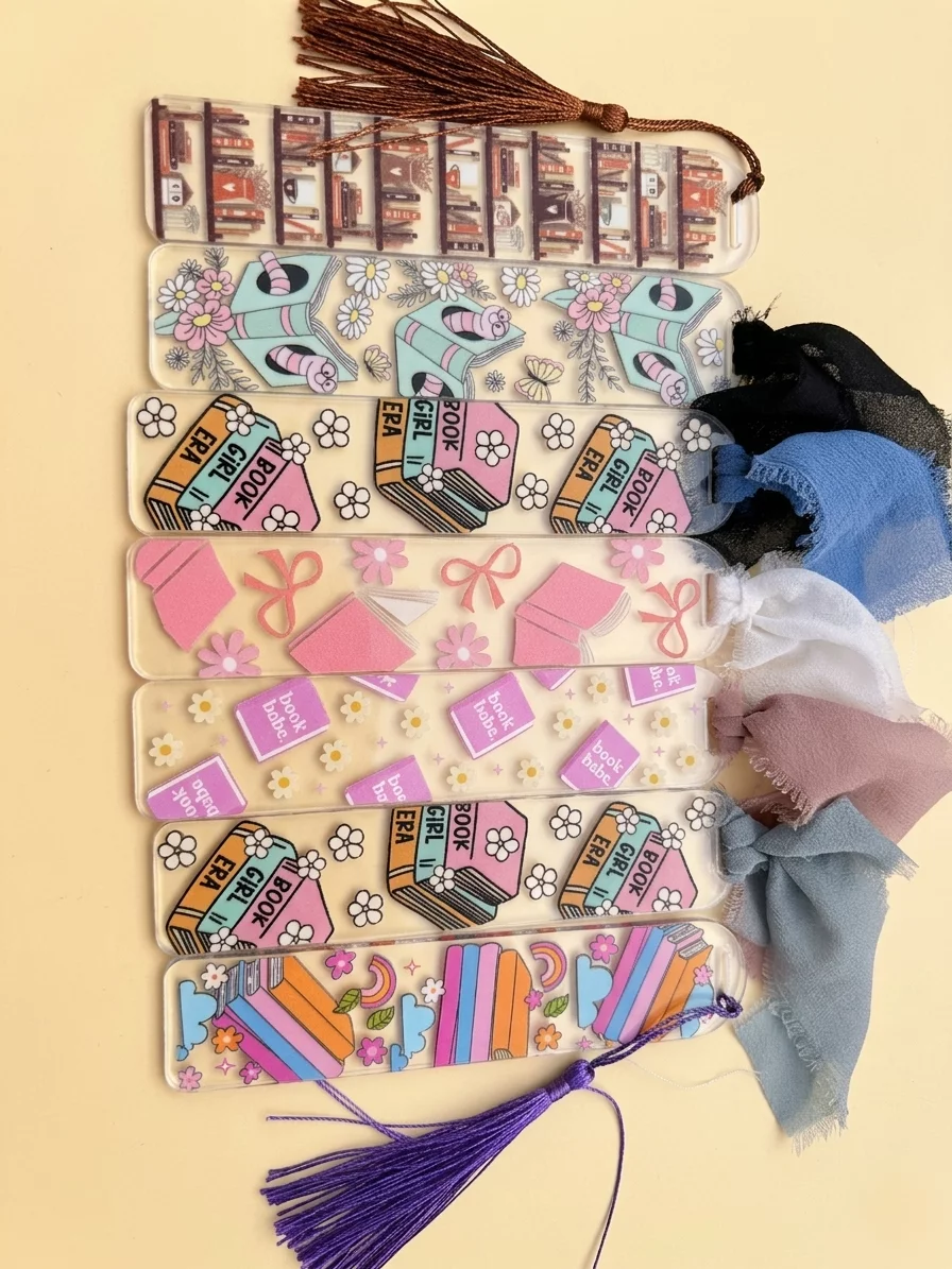 kids acrylic bookmark
