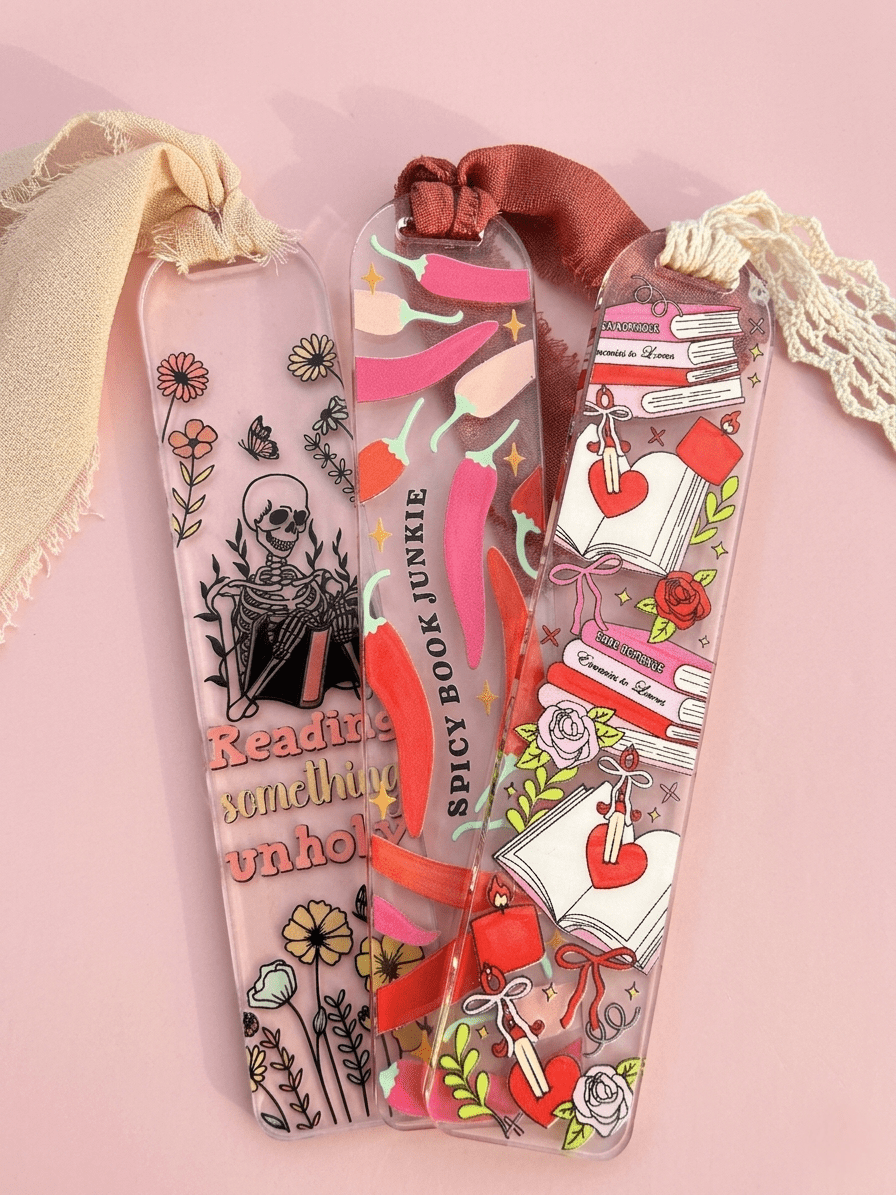 spicy romance bookmark