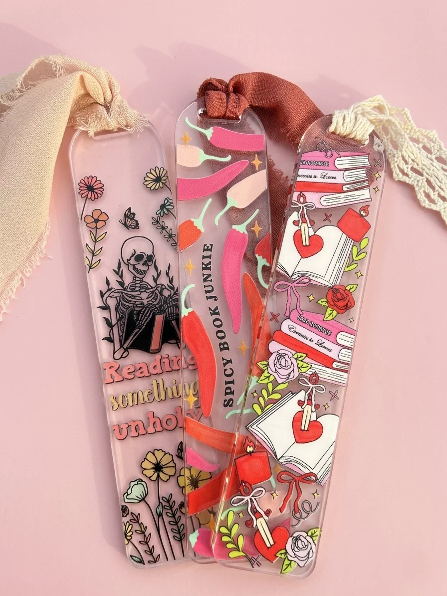 spicy romance bookmark